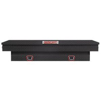 Saddle Box, Aluminum, Mid-Size, Textured Matte Black, 7.0 cu ft - 154-52-04 product image