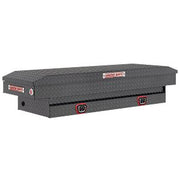 Saddle Box, Aluminum, Mid-Size, Gunmetal Gray, 7.0 cu ft - 154-6-04 product image