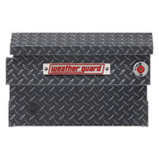 Saddle Box, Aluminum, Mid-Size, Gunmetal Gray, 7.0 cu ft - 154-6-04 product image