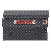 Saddle Box, Aluminum, Mid-Size, Gunmetal Gray, 7.0 cu ft - 154-6-04 product image