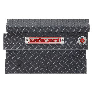 Saddle Box, Aluminum, Mid-Size, Gunmetal Gray, 7.0 cu ft - 154-6-04 product image