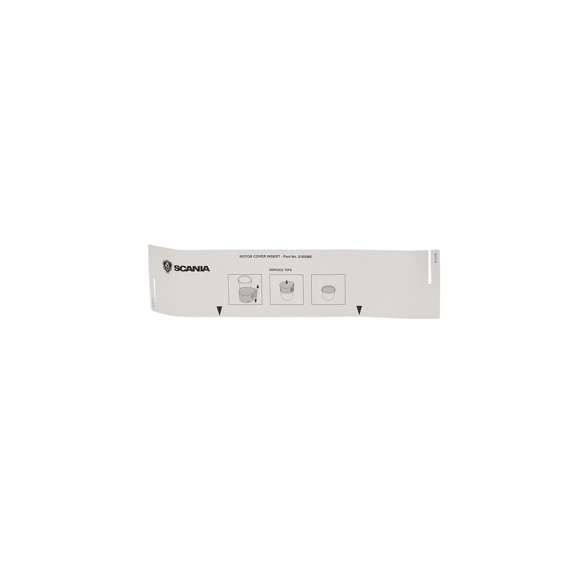 Terex Filter Insert - Paper 15505910