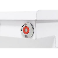 Saddle Box, Steel, Mid-Size, White, 7.0 cu ft - 156-3-04 product image