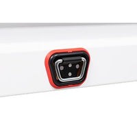 Saddle Box, Steel, Mid-Size, White, 7.0 cu ft - 156-3-04 product image