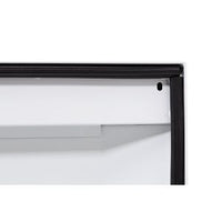 Saddle Box, Steel, Mid-Size, White, 7.0 cu ft - 156-3-04 product image