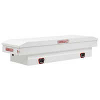 Saddle Box, Steel, Mid-Size, White, 7.0 cu ft - 156-3-04 product image