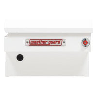 Saddle Box, Steel, Mid-Size, White, 7.0 cu ft - 156-3-04 product image