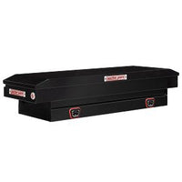 Saddle Box, Steel, Mid-Size, Gloss Black, 7.0 cu ft - 156-5-04 product image