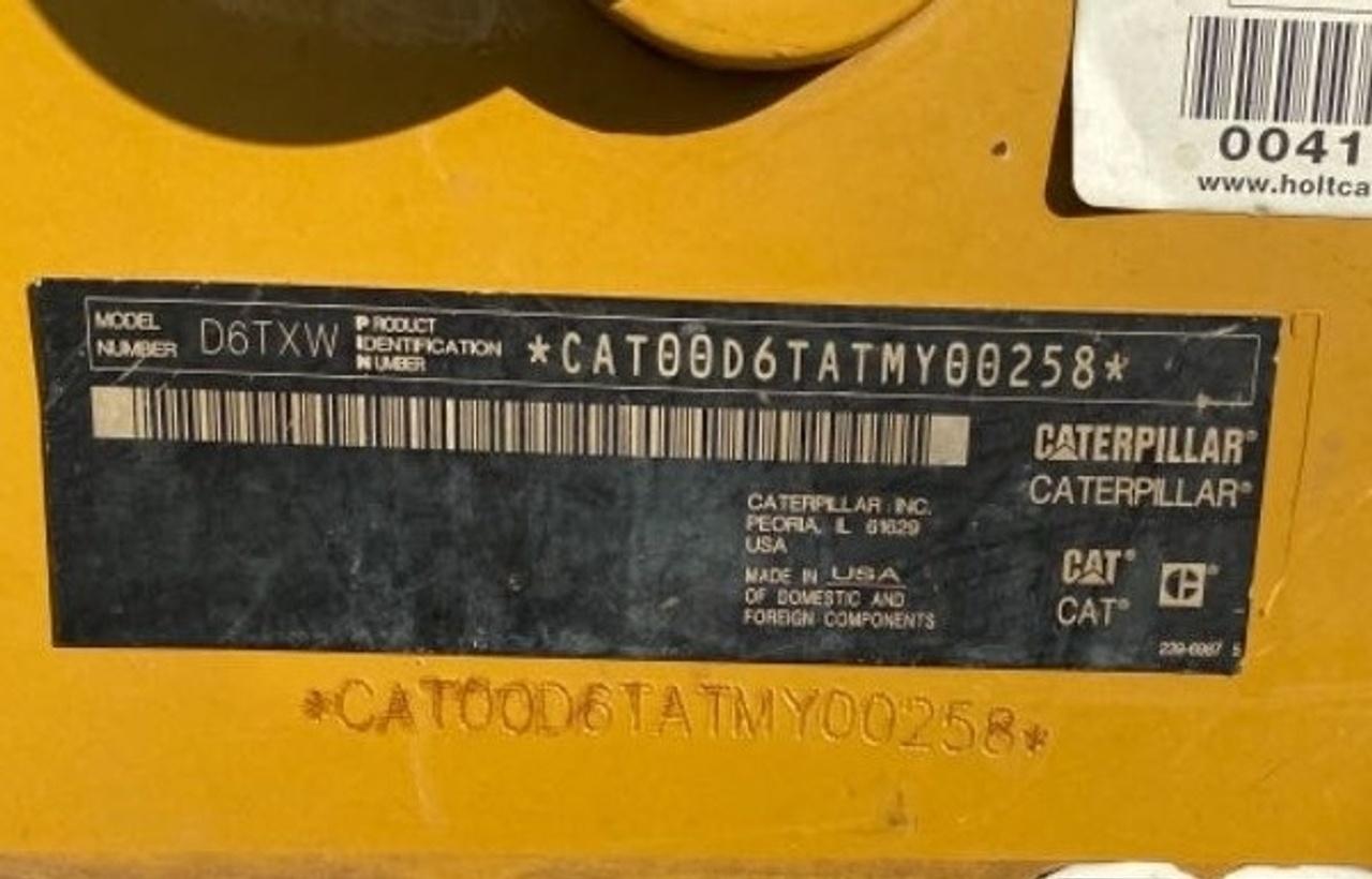 Cat D6T XW Dozer