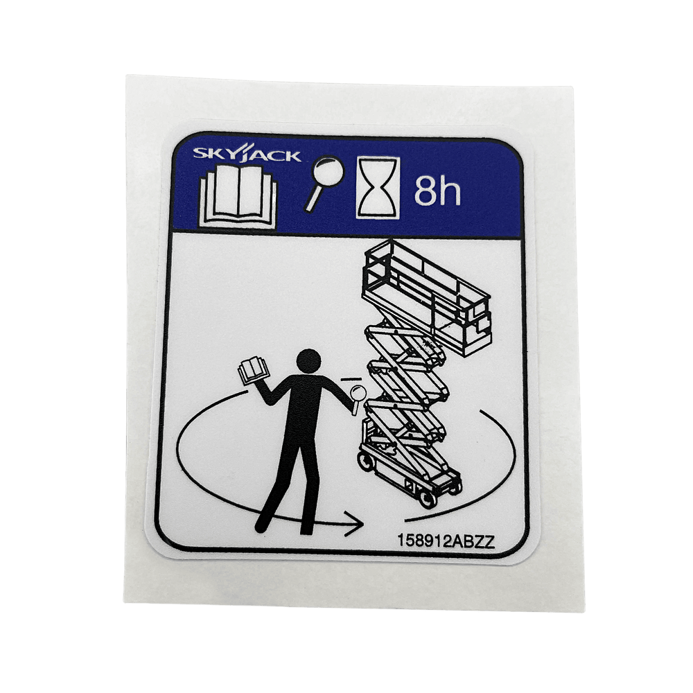 Skyjack Label Vl, Daily Maintenance Check 158912