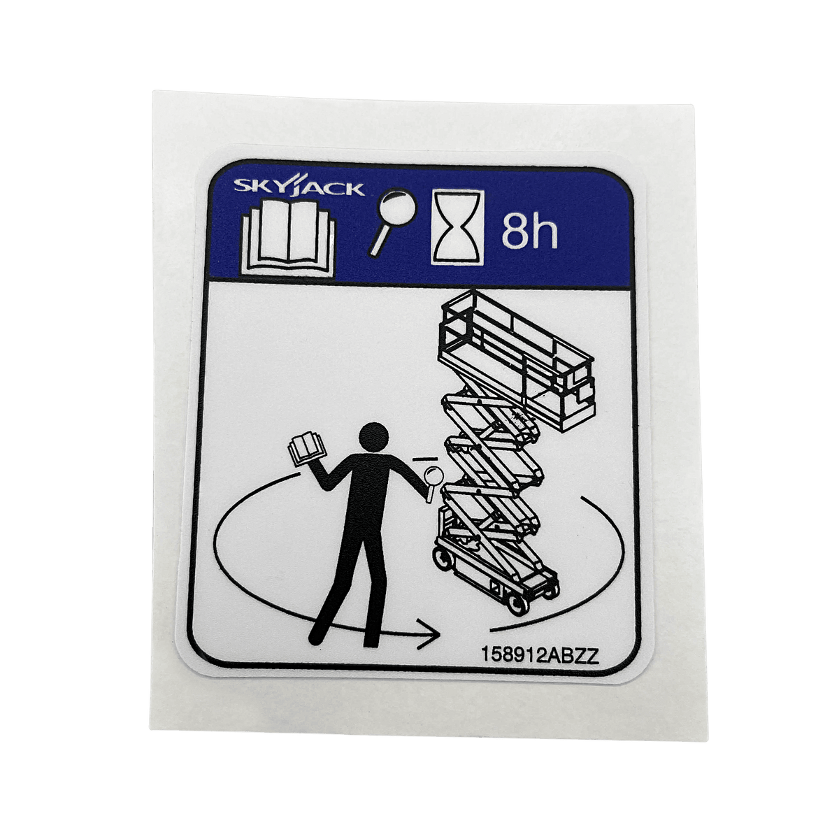 Skyjack Label Vl, Daily Maintenance Check 158912