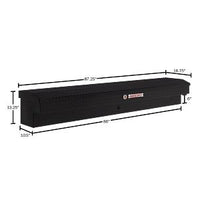 87in Lo-Side Box, Aluminum, Gloss Black, 7.0 cu ft - 164-5-04 product image