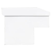 87in Lo-Side Box, Steel, White, 7.0 cu ft - 165-3-04 product image