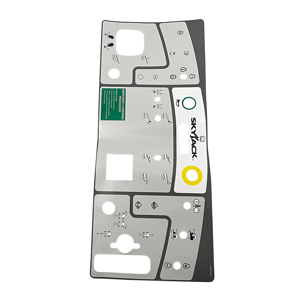 Skyjack Label, Uv Platform Control Co 166782