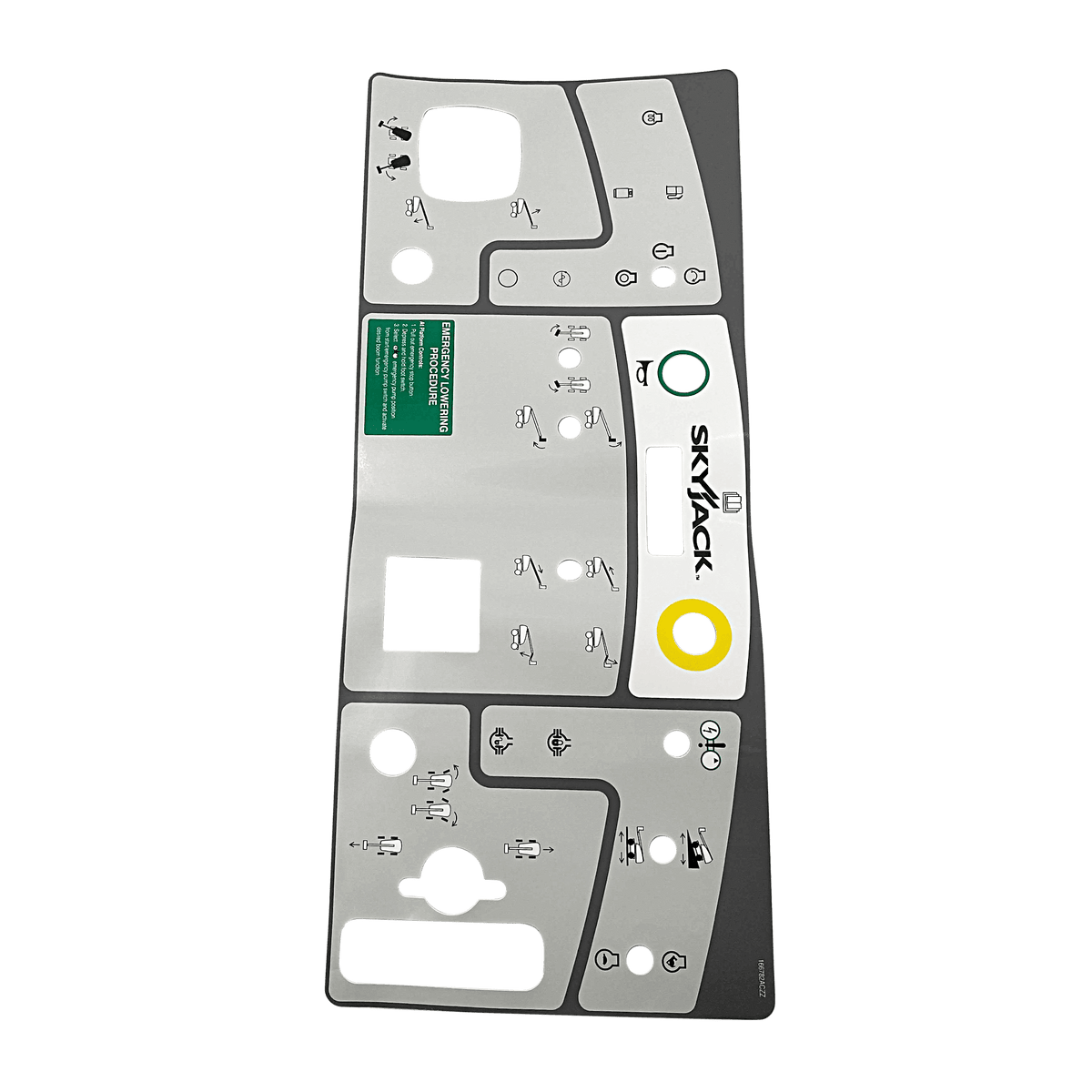 Skyjack Label, Uv Platform Control Co 166782