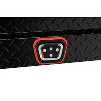 56in Lo-Side Box, Aluminum, Gloss Black, 4.0 cu ft - 174-5-04 product image