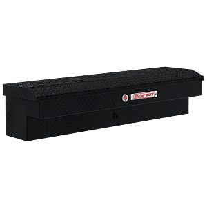 56in Lo-Side Box, Aluminum, Gloss Black, 4.0 cu ft - 174-5-04