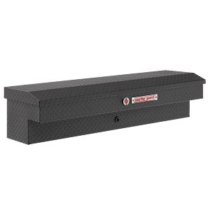56in Lo-Side Box, Aluminum, Textured Matte Black, 4.0 cu ft - 174-52-04
