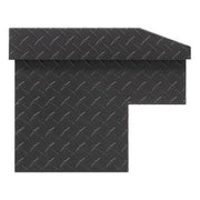 56in Lo-Side Box, Aluminum, Textured Matte Black, 4.0 cu ft - 174-52-04 product image