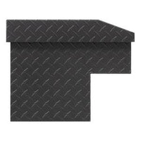 56in Lo-Side Box, Aluminum, Textured Matte Black, 4.0 cu ft - 174-52-04 product image