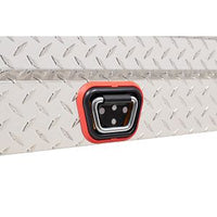 56in Low Profile Lo-Side Box, Aluminum, Clear, 4.0 cu ft - 178-0-04 product image