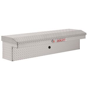 56in Low Profile Lo-Side Box, Aluminum, Clear, 4.0 cu ft - 178-0-04