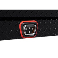 56in Low Profile Lo-Side Box, Aluminum, Gloss Black, 4.0 cu ft - 178-5-04 product image