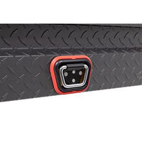 56in Low Profile Lo-Side Box, Aluminum, Textured Matte Black, 4.0 cu ft - 178-52-04 product image