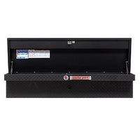 56in Low Profile Lo-Side Box, Aluminum, Textured Matte Black, 4.0 cu ft - 178-52-04 product image
