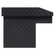56in Low Profile Lo-Side Box, Aluminum, Textured Matte Black, 4.0 cu ft - 178-52-04 product image