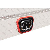 41in Low Profile Lo-Side Box, Aluminum, Clear, 3.0 cu ft - 180-0-04 product image