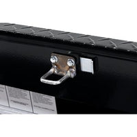 41in Low Profile Lo-Side Box, Aluminum, Gloss Black, 3.0 cu ft - 180-5-04 product image
