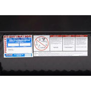 41in Low Profile Lo-Side Box, Aluminum, Gloss Black, 3.0 cu ft - 180-5-04 product image