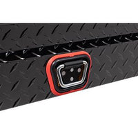 41in Low Profile Lo-Side Box, Aluminum, Gloss Black, 3.0 cu ft - 180-5-04 product image