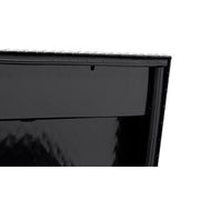 41in Low Profile Lo-Side Box, Aluminum, Gloss Black, 3.0 cu ft - 180-5-04 product image
