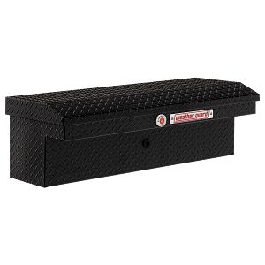 41in Low Profile Lo-Side Box, Aluminum, Gloss Black, 3.0 cu ft - 180-5-04