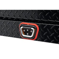 41in Lo-Side Box, Aluminum, Gloss Black, 3.0 cu ft - 184-5-04 product image