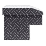 41in Lo-Side Box, Aluminum, Gunmetal Gray, 3.0 cu ft - 184-6-04 product image