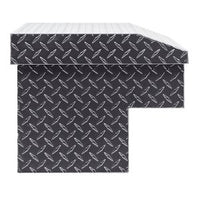41in Lo-Side Box, Aluminum, Gunmetal Gray, 3.0 cu ft - 184-6-04 product image