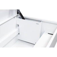 41in Lo-Side Box, Steel, White, 3.0 cu ft - 185-3-04 product image