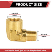 30 Pcs 1/8" MNPT X FNPT Elbow