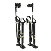 18 in - 30 in Warner Stap-N-Stride Black Aluminum Stilts
