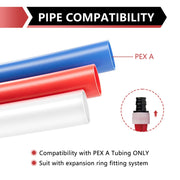 PEX A Expansion 3/4" x 1/2" Opposing Closed Manifold (3 Port)