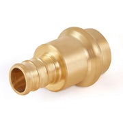 30 Pcs 1-1/2" Press x 1-1/2" PEX Crimp Brass Adapter (Lead Free)