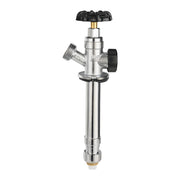 10 Pcs 1/2" Push Fit x 3/4" Hose Bibb, 6" Anti Siphon Frost Free Sillcock