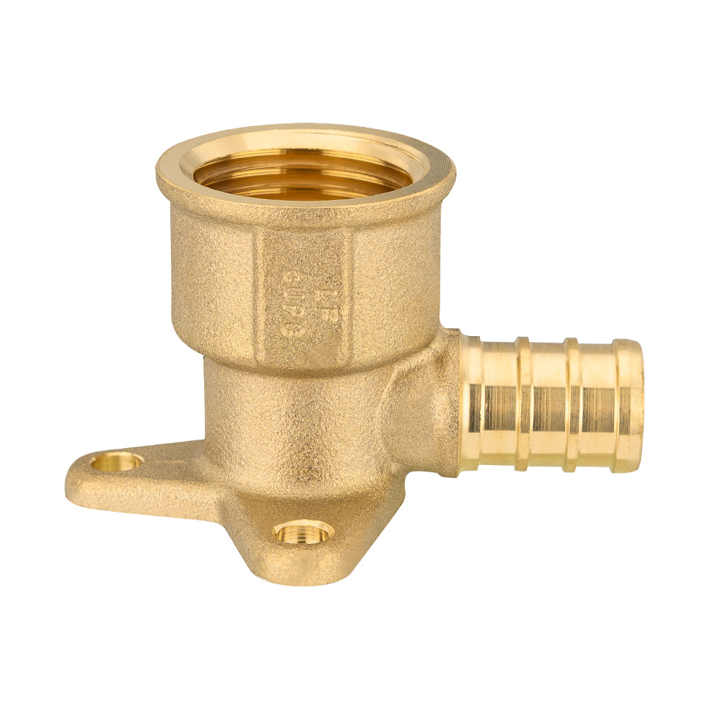 1/2" PEX-B Crimp Drop Ear Elbow (Lead Free)