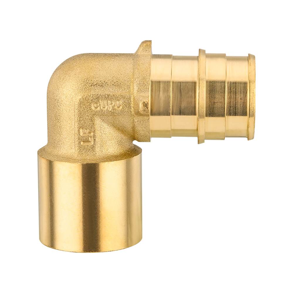 PEX A Expansion 3/4" PEX x 3/4" Female Sweat F1960Elbow (Lead Free)