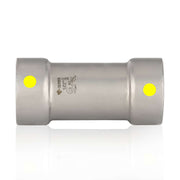 10 Pcs 1-1/4" Carbon Press Coupling, No Stop