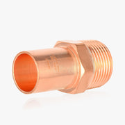 30 Pcs 1/2" FTG Press Copper x Male Threaded Street Adapter (Lead Free)
