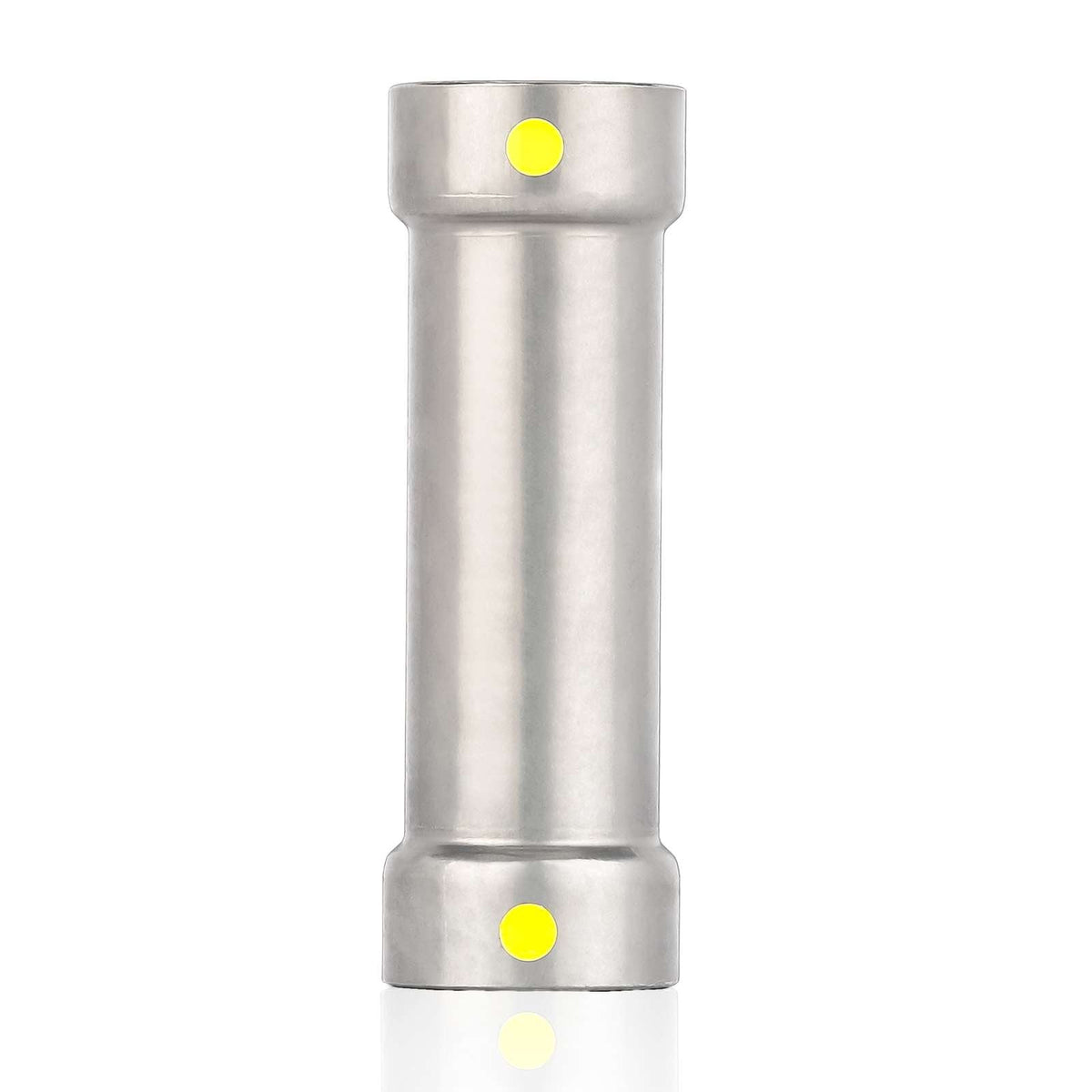 1" Carbon Press Extended Coupling, No Stop